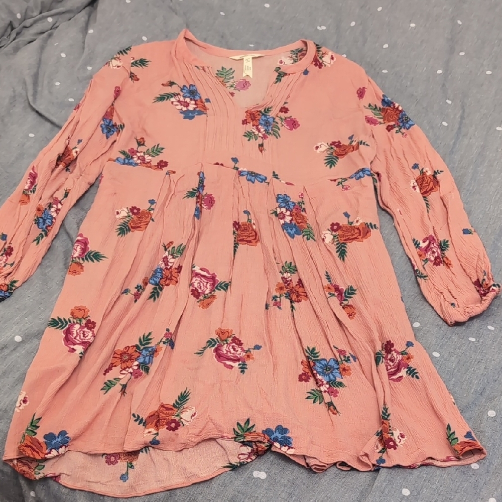 Floral Pink Women's Top
